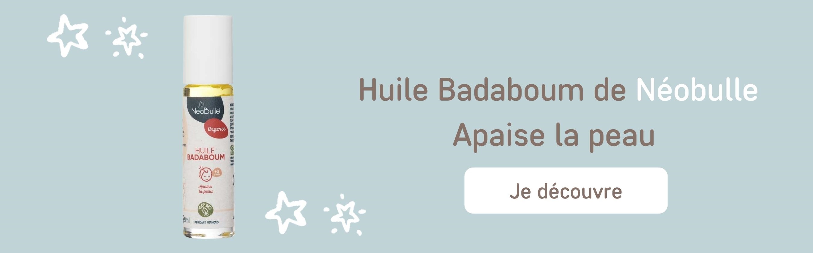 Huile badaboum stick d'urgence